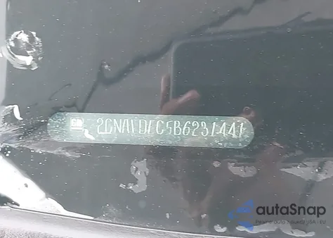 2011 Chevrolet Equinox 1Lt из США, поврежденный, VIN 2CNALDEC5B6231441